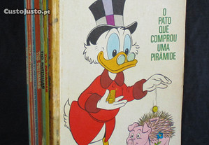 Livros BD Tio Patinhas Disney Anos 70 Abril Vintage