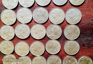 Lote moedas 20 centimes França