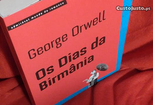 Os Dias da Birmânia, de George Orwell. Novo.