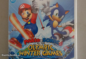 Jogo WII - Mario & Sonic at the Olympic Winter Games