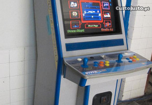 Máquina arcade sem jogos
