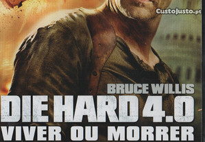 Dvd Die Hard 4.0 - Viver Ou Morrer - acção - Bruce Willis - extras