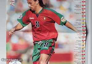 Poster / Calendário de Futebol - Abril '97