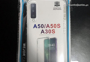 Capa de silicone reforçada Samsung Galaxy A50/A50s
