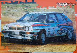 Puzzle Lancia Delta Intregrale Rallye incompleto anos 80