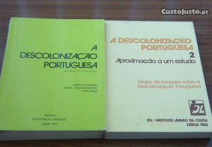 A Descolonização Portuguesa 2 volumes A Descolonização Portuguesa de M. A. Fernandes de Oliveira