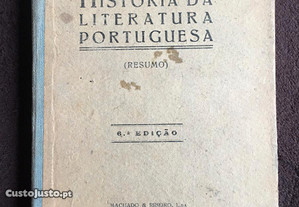 "História da literatura portuguesa"