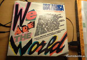 Vinil Single USA África We Are The World Of.Envio