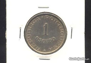 Espadim - Moeda de 1$00 de 1949 Cabo Verde - Mbc