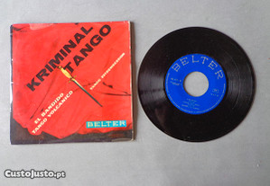 Disco vinil single - Criminal Tango - El Bandido