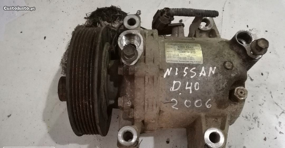 Compressor de AC Nissan Navara D40 2006 Ref-C...