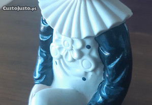 Estatueta Pierrot em biscuit