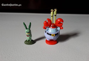 2 Figurinhas Kinder - SpongeBob SquarePants