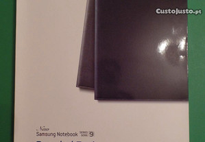 Bolsa Pele Nova para Samsung NoteBook série 9