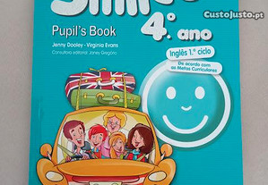 Livro Inglês - Smiles - 4 Ano - Pupils Book - Inglês 1. Ciclo