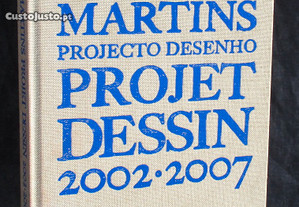 Livro Jorge Martins Projecto Desenho Projet Dessin 2002 2007 Gulbenkian