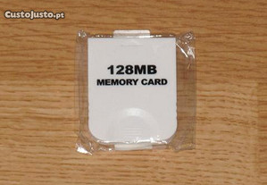 Gamecube/Nintendo Wii: Cartão de Memoria de 128mb
