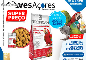 Tropical Alta Energia Alimento P/ Papagaios