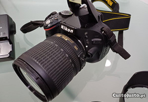 Nikon D5100 +18-105 mm