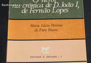 Livro O Herói na Crónica de D. João I de Fernão Lopes