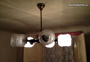 Bonito CANDEEIRO com 5 lâmpadas - Modelo VINTAGE