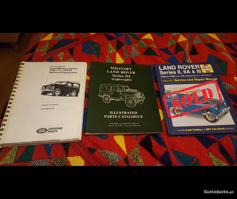 Land Rover - Livros e manuais técnicos