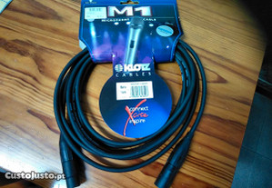Klotz - cabo de microfone - 5m