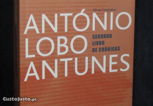 Livro Segundo Livro de Crónicas António Lobo Antunes Autografado 1ª edição