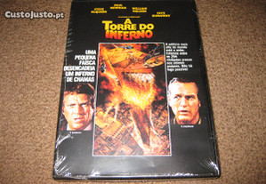 DVD "A Torre do Inferno" com Steve McQueen/Selado/Raro!