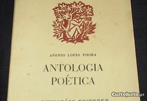 Livro Antologia Poética Afonso Lopes Vieira 1966