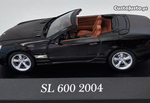 Miniatura 1:43 Colecção Mercedes-Benz SL 600 (2004)