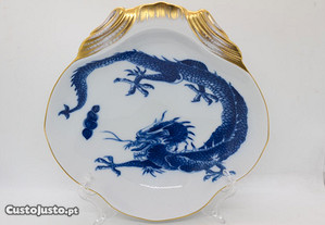 Concha Oriental Coleção Blue Dragon Mottahedeh Vista Alegre Ed. Limitada