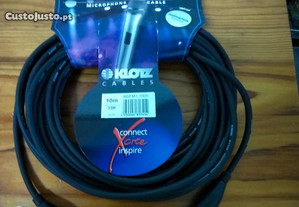 Klotz - cabo de microfone - 10m