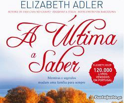 Elisabeth Adler, a última a saber, livros pT Brasil