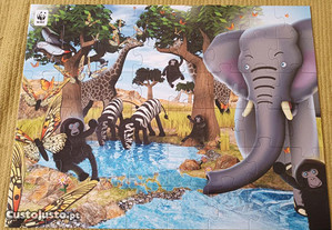 Puzzle Animais África - WWF