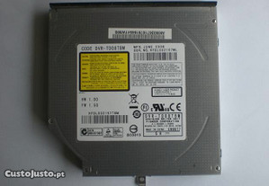 Leitor/Gravador de DVD SATA para portátil
