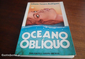 "Oceano Oblíquo" de Urbano Tavares Rodrigues